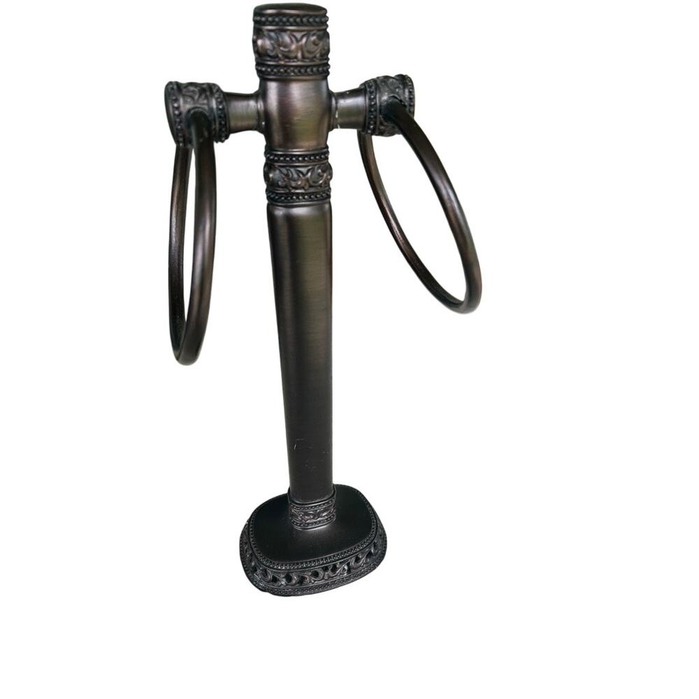 New with Tags Stein Mart Ornate Bronze Fingertip Towel Holder / Towel Tree